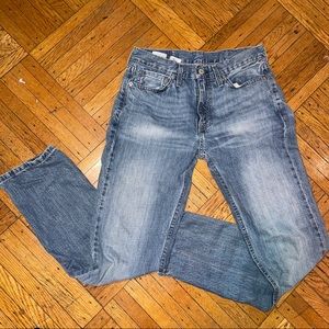 Levi’s 514 Men’s Faded Blue Jeans 29x30